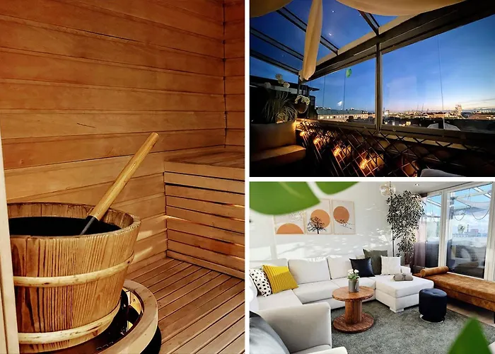 Central Skyroom - Sauna, Family-Friendly & City Skyline Views